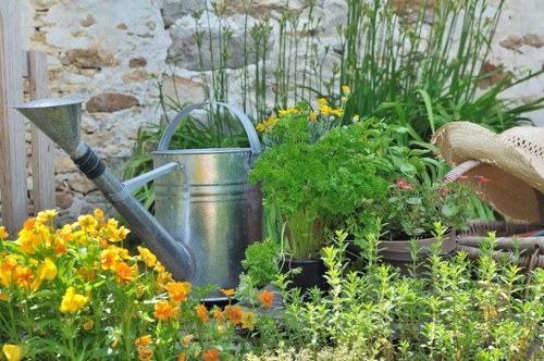Garden debris removal service